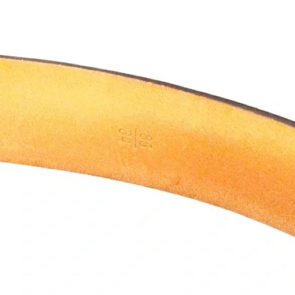 Louis Vuitton Monogram Belt with Gold Buckle Size 85/34 - Picture 7 of 7